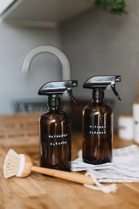 DIY bathroom and kitchen cleaners