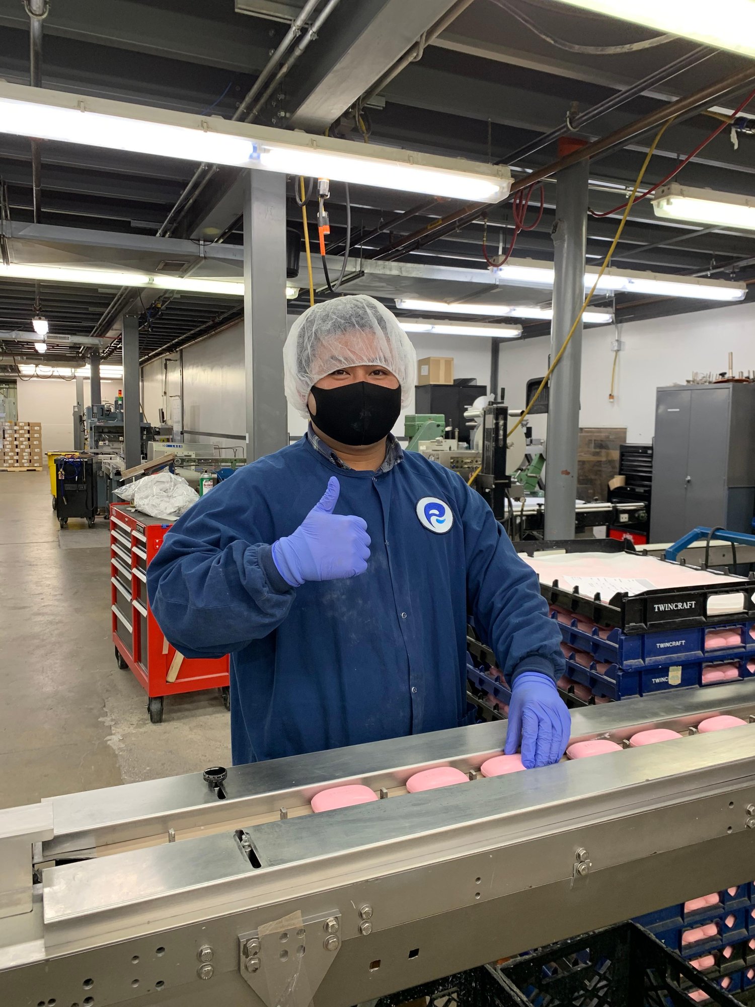 Twincraft Skincare production team