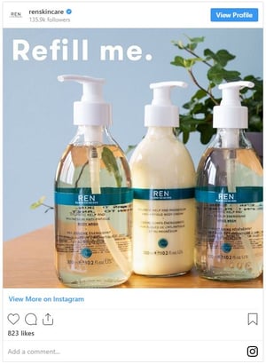 REN Skincare - Refill Me products