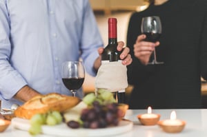 wine cheese plate at home