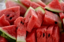 watermelon pieces