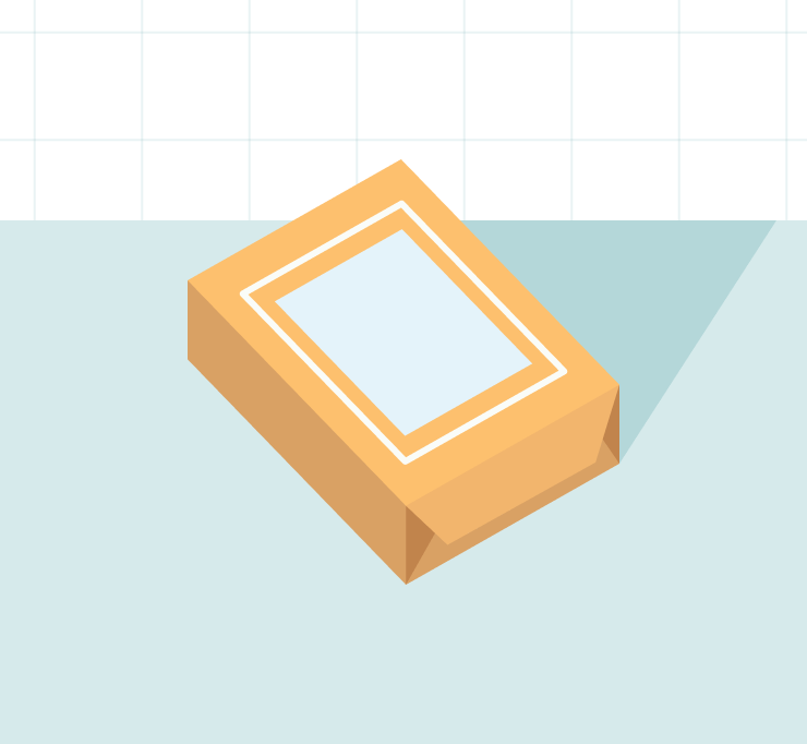 Paper wrap Illustration