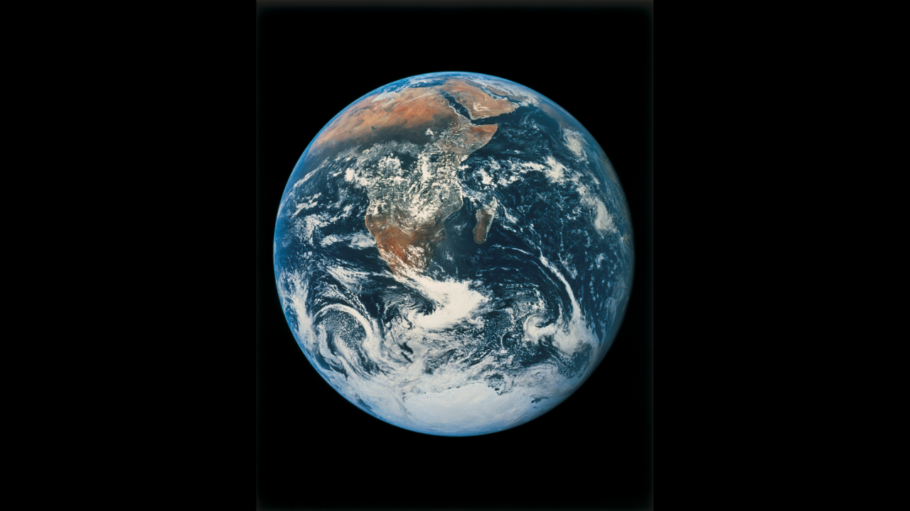 earth in space